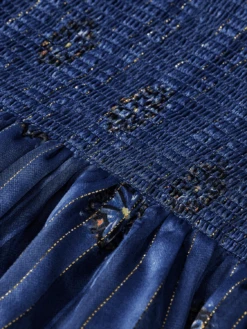 Scotch & Soda Smocked Printed Mini Dress -Scotch & Soda 173375 6380 3 9f6c1b76 a978 47f8 945d fc11d0798e1b