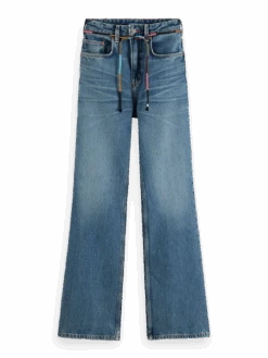 Scotch & Soda Glow High Rise Bootcut Jeans | Pure Shades