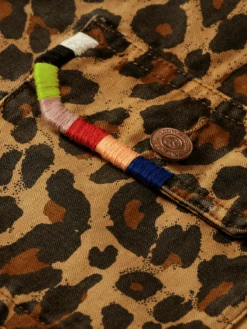 Scotch & Soda Leopard Print Boyfriend Fit Workwear Jacket 8 Scotch & Soda Leopard Print Boyfriend Fit Workwear Jacket -Scotch & Soda 173443 6368 3 2f53e9d7 79ef 4f95 b3f2 dde6fca27137