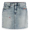 Scotch & Soda Embroidered Denim Mini Skirt -Scotch & Soda 173450 6219 1 96edc671 0797 46cc a8f8 342acb896ba7