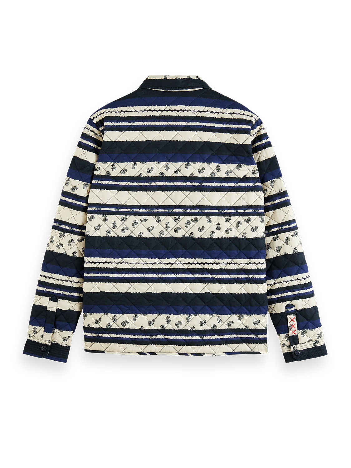 Scotch & Soda Quilted Allover Printed Shirt Jacket 4 Scotch & Soda Quilted Allover Printed Shirt Jacket - Image 2