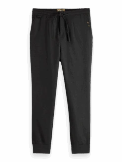 Scotch & Soda Slim Brushed Wool Pleated Jogger