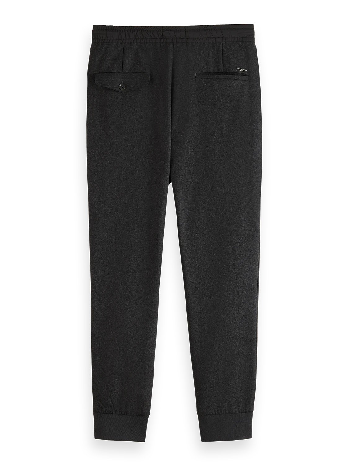 Scotch & Soda Slim Brushed Wool Pleated Jogger 4 Scotch & Soda Slim Brushed Wool Pleated Jogger - Image 2