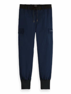 Scotch & Soda Contrast Trimmed Cargo Jogger