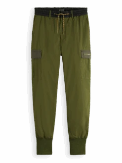 Scotch & Soda Seasonal Contrast Trimmed Cargo Jogger