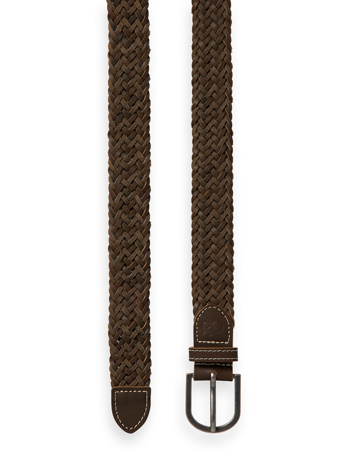 Scotch & Soda Braided Leather & Suede Belt 4 Scotch & Soda Braided Leather & Suede Belt - Image 2