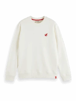 Scotch & Soda The Free Spirit Peace Bird Organic Cotton Sweatshirt