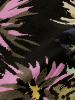 Scotch & Soda Printed V-Neck Midi Dress -Scotch & Soda 174359 Aster 20Black DTL6