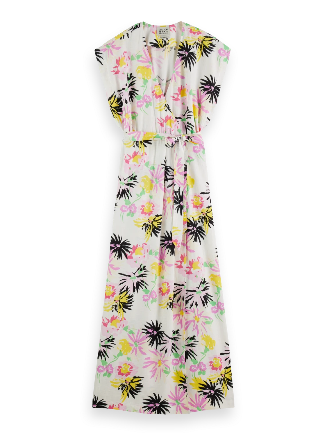 Scotch & Soda Printed V-Neck Maxi Dress 7 Scotch & Soda Printed V-Neck Maxi Dress - Image 5