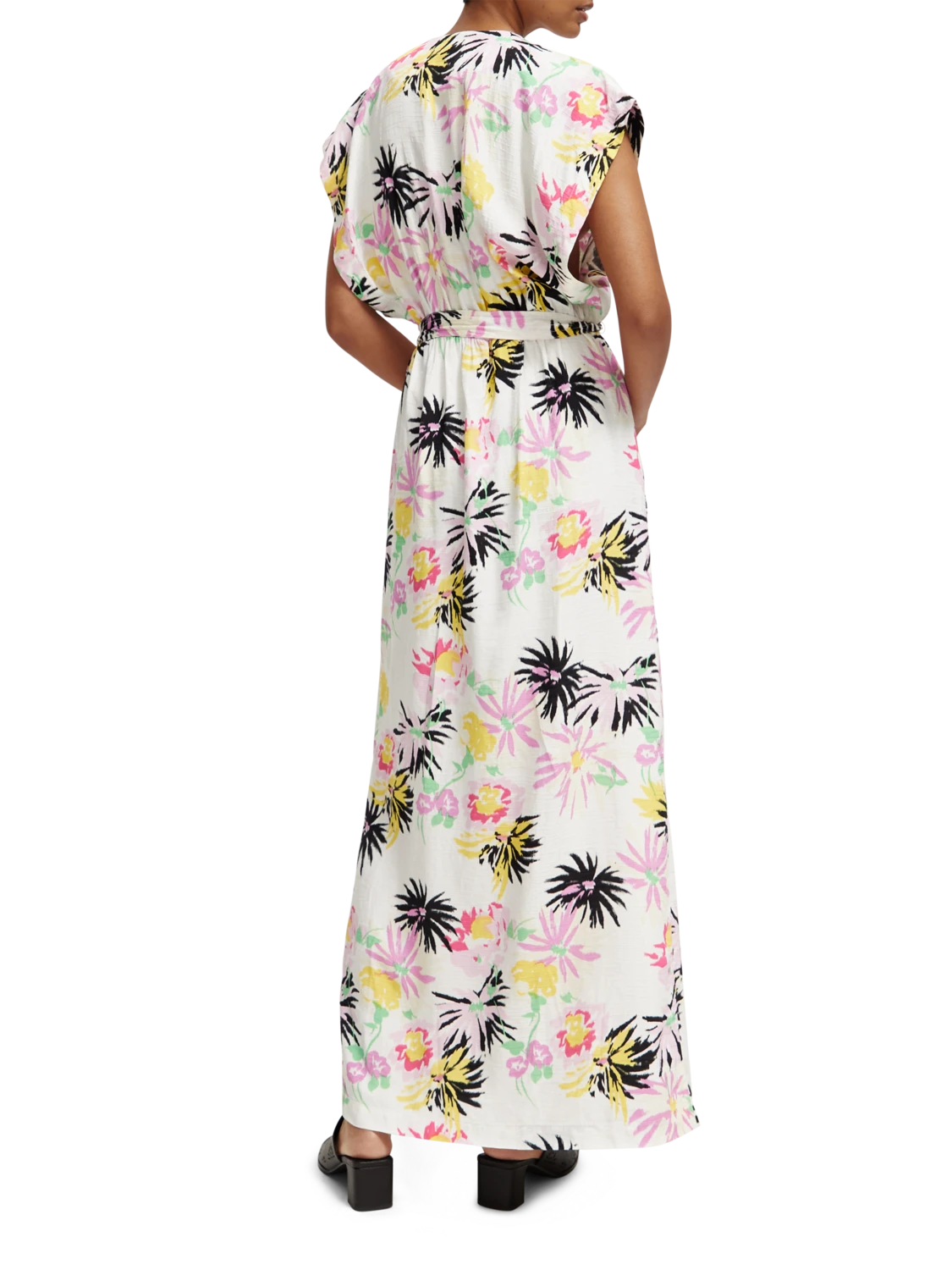 Scotch & Soda Printed V-Neck Maxi Dress 5 Scotch & Soda Printed V-Neck Maxi Dress - Image 3