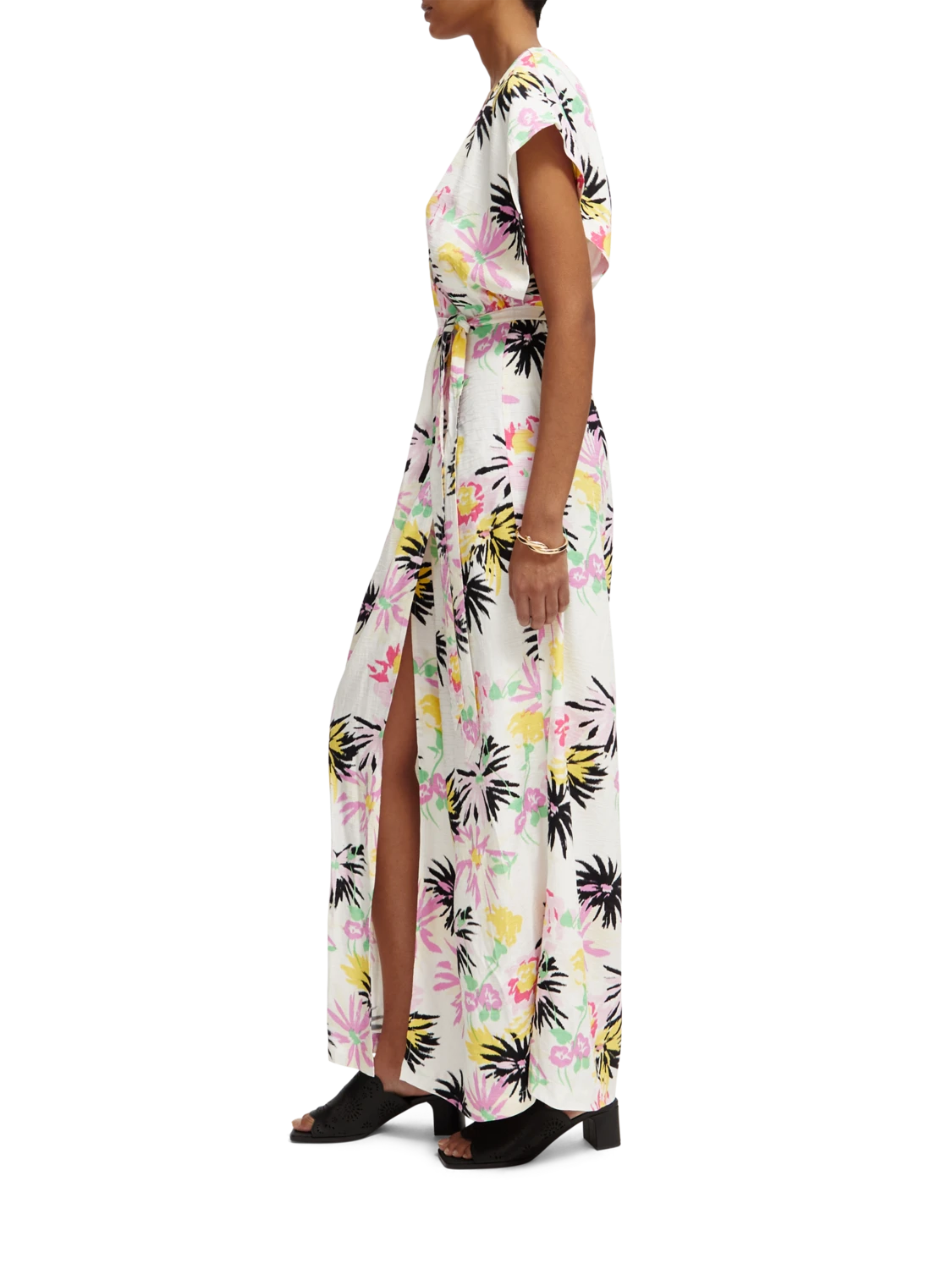 Scotch & Soda Printed V-Neck Maxi Dress 11 Scotch & Soda Printed V-Neck Maxi Dress - Image 9