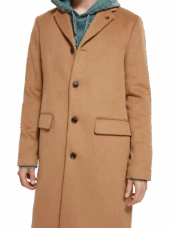 Scotch & Soda Classic Wool Blend Overcoat -Scotch & Soda 174387 0619 NHD DTL1 0ea52981 d5c3 4c9d a313 7e8ac48dbd6a