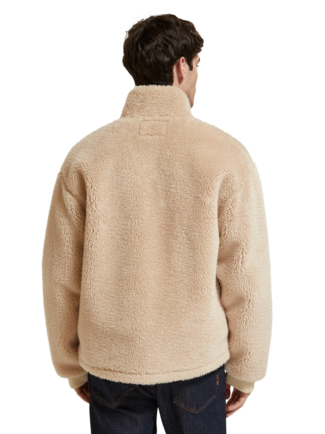 Scotch & Soda Teddy Mix Jacket 5 Scotch & Soda Teddy Mix Jacket - Image 3