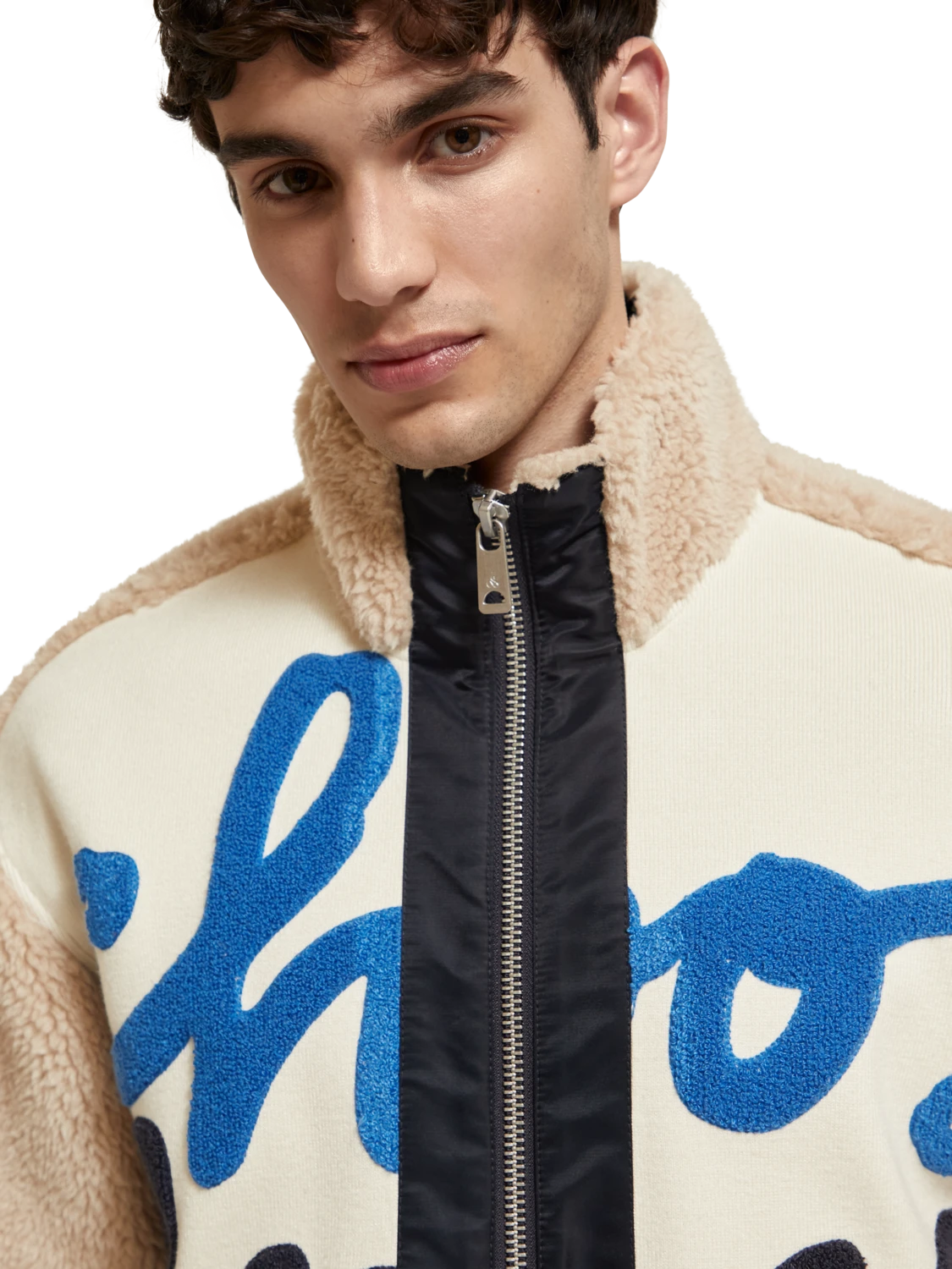 Scotch & Soda Teddy Mix Jacket 6 Scotch & Soda Teddy Mix Jacket - Image 4