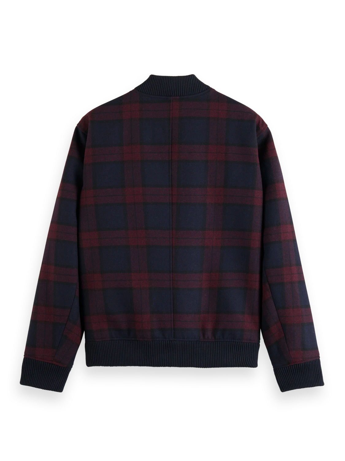 Scotch & Soda Wool Blend Check Bomber Jacket 9 Scotch & Soda Wool Blend Check Bomber Jacket - Image 7