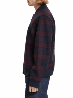 Scotch & Soda Wool Blend Check Bomber Jacket 22 Scotch & Soda Wool Blend Check Bomber Jacket -Scotch & Soda 174402 6744 NHD SDE 1ec7999d e3c1 4752 a944 226cdd4d90d8