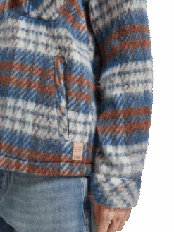 Scotch & Soda Brushed Wool Blend Check Overshirt 16 Scotch & Soda Brushed Wool Blend Check Overshirt -Scotch & Soda 174440 6770 MDL DTL2 09233ea1 2187 45da 9329 3e07c4bf8f6a