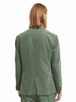 Scotch & Soda Regular Fit Unconstructed Corduroy Blazer -Scotch & Soda 174446 1081 MDL BCK 12f3cdd4 fe18 46da bbf2 acef6cd53935