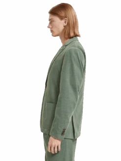 Scotch & Soda Regular Fit Unconstructed Corduroy Blazer -Scotch & Soda 174446 1081 MDL SDE 7272d99f a563 4e1c b6f3 8b91c471a04d
