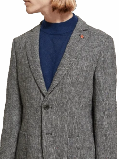 Scotch & Soda Tweed Wool Blend Blazer 26 Scotch & Soda Tweed Wool Blend Blazer -Scotch & Soda 174452 6659 NHD DTL1 944da4f6 5126 4e97 adfc 0985a6cc3e77