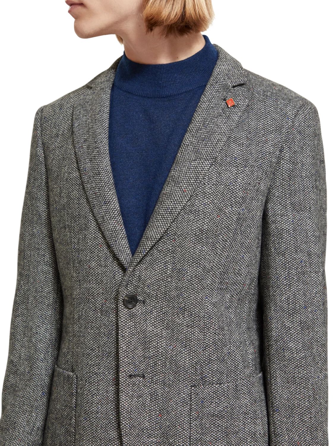 Scotch & Soda Tweed Wool Blend Blazer 12 Scotch & Soda Tweed Wool Blend Blazer - Image 10