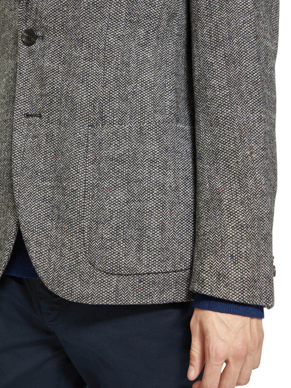 Scotch & Soda Tweed Wool Blend Blazer 13 Scotch & Soda Tweed Wool Blend Blazer - Image 11