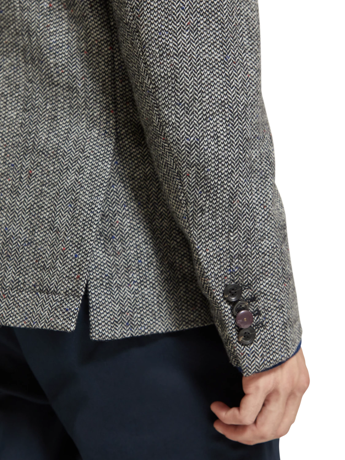 Scotch & Soda Tweed Wool Blend Blazer 14 Scotch & Soda Tweed Wool Blend Blazer - Image 12