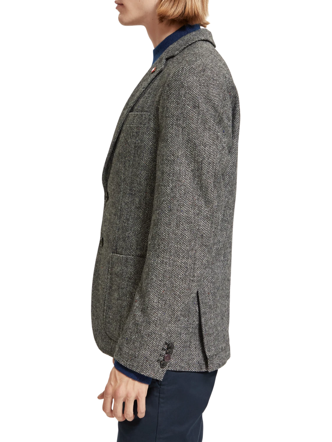 Scotch & Soda Tweed Wool Blend Blazer 16 Scotch & Soda Tweed Wool Blend Blazer - Image 14