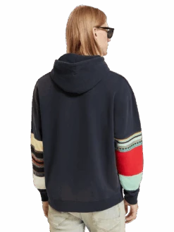 Scotch & Soda Club Soda Applique Hoodie -Scotch & Soda 174501 0002 MDL BCK 792f901e 16a4 4c46 9a4b 500cab5ee31e