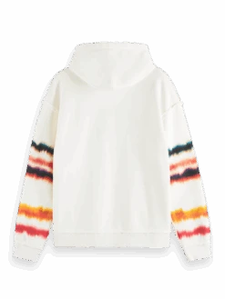 Scotch & Soda Relaxed Fit Raw Edge Artwork Hoodie Organic Cotton 16 Scotch & Soda Relaxed Fit Raw Edge Artwork Hoodie Organic Cotton -Scotch & Soda 174508 0001 BCK 785cb735 e8d3 4e0e a888 571759558b51