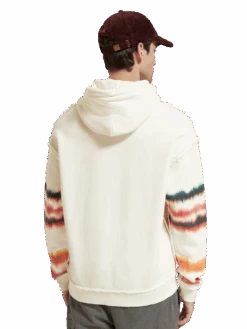 Scotch & Soda Relaxed Fit Raw Edge Artwork Hoodie Organic Cotton 12 Scotch & Soda Relaxed Fit Raw Edge Artwork Hoodie Organic Cotton -Scotch & Soda 174508 0001 MDL BCK 40d65824 0f0b 4af6 b552 97f55ccb38fe