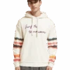Scotch & Soda Relaxed Fit Raw Edge Artwork Hoodie Organic Cotton -Scotch & Soda 174508 0001 MDL CRP 92c6a481 1504 4a1b 8649 aa50b955cb6d