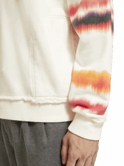 Scotch & Soda Relaxed Fit Raw Edge Artwork Hoodie Organic Cotton 14 Scotch & Soda Relaxed Fit Raw Edge Artwork Hoodie Organic Cotton -Scotch & Soda 174508 0001 NHD DTL1 eb9869e0 0247 4d05 b537 6017a50da33e