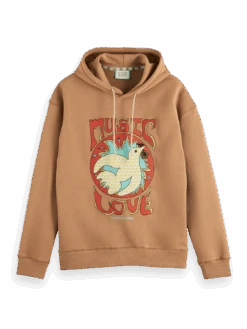 Scotch & Soda Music Love Printed Hoodie -Scotch & Soda 174509 0619 FNT 11181756 a8d8 4251 a23b 0eb32965902f