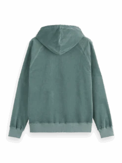 Scotch & Soda Regular Fit Corduroy Hoodie In Organic Cotton -Scotch & Soda 174520 1081 BCK a1b591df bc44 465d bf72 4f3d091817a6