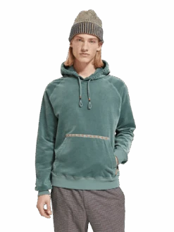 Scotch & Soda Regular Fit Corduroy Hoodie In Organic Cotton -Scotch & Soda 174520 1081 MDL CRP 7db7d51a 5a5d 4983 a6c3 a423527fb9ed