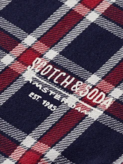Scotch & Soda Check Double Face Twill Check Shirt -Scotch & Soda 174530 6788 DTL6 0622e72c 4ee0 4e78 8f99 33649ba972f7