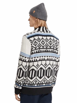 Scotch & Soda Chunky Zip-Thru Cardigan With Inner Jacket 20 Scotch & Soda Chunky Zip-Thru Cardigan With Inner Jacket -Scotch & Soda 174607 6780 MDL BCK d6cb53ca ec9b 4f8c a528 84e839a9cfe8