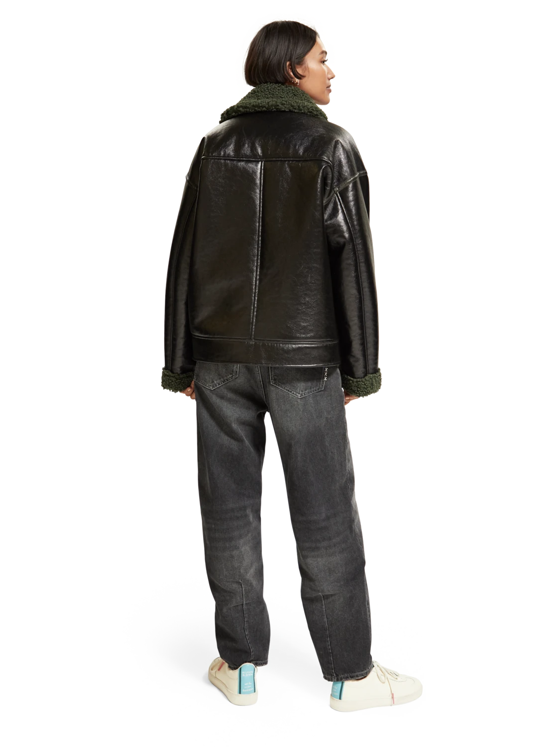 Scotch & Soda Faux Shearling Jacket 5 Scotch & Soda Faux Shearling Jacket - Image 3