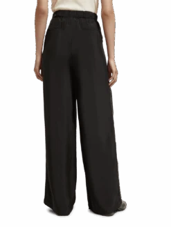 Scotch & Soda Eleni High Rise Wide Leg Embroidered Pant -Scotch & Soda 174718 6647 FIT BCK 47853bb6 dd9f 4941 9cb6 1006390c5685