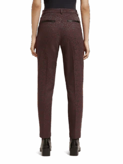 Scotch & Soda Lowry Mid Rise Leopard Jacquard Pant 11 Scotch & Soda Lowry Mid Rise Leopard Jacquard Pant -Scotch & Soda 174720 6724 FIT BCK b416c353 0a89 4e47 9352 e1c085ac4b74