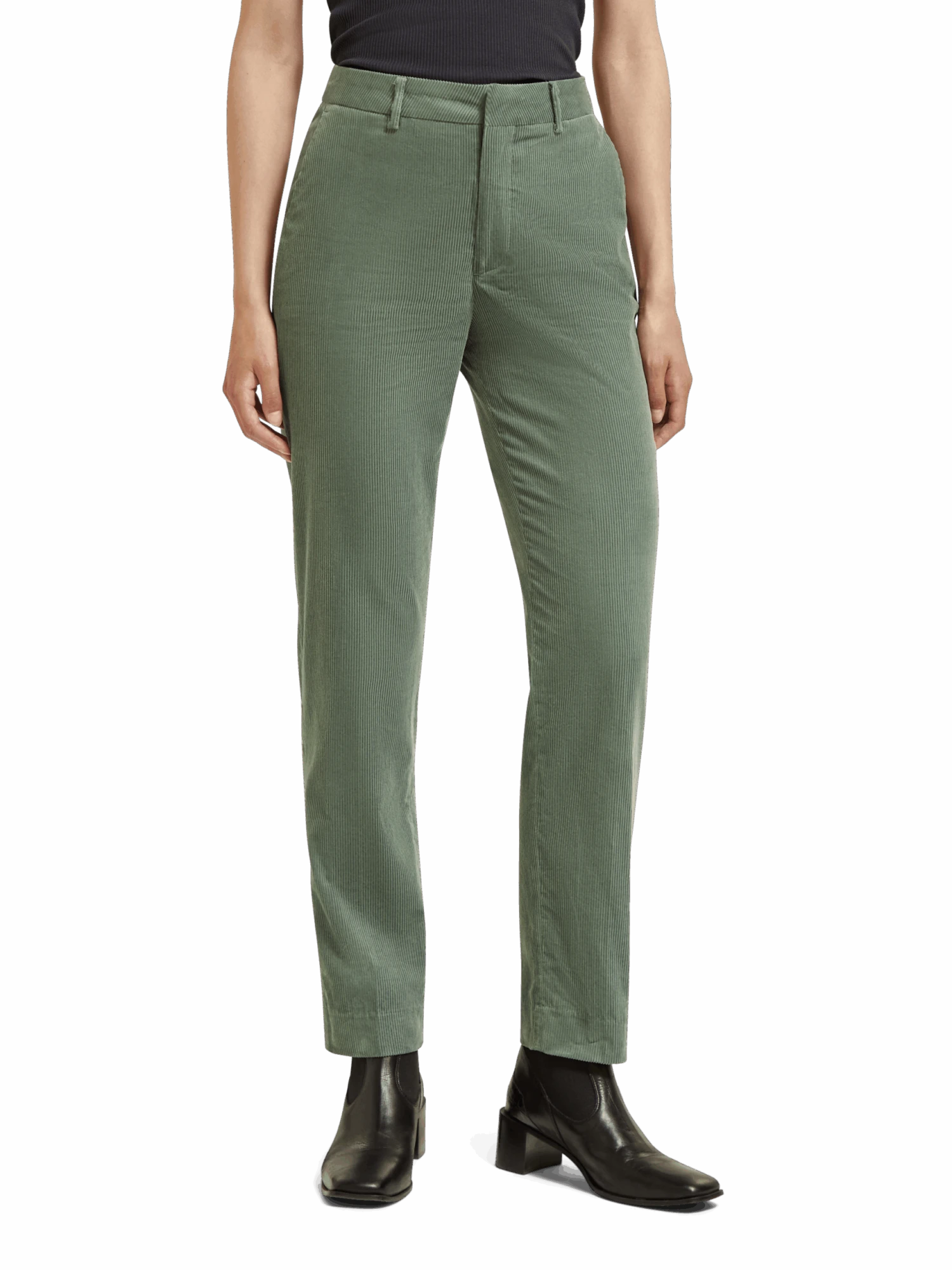 Scotch & Soda Lowry Mid Rise Slim Pant In Corduroy 3 Scotch & Soda Lowry Mid Rise Slim Pant In Corduroy