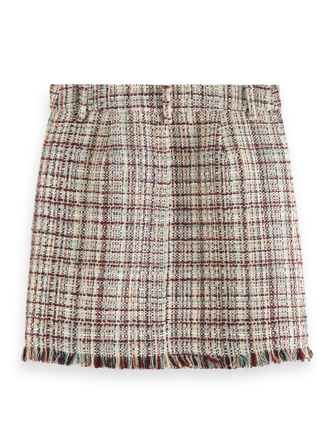 Scotch & Soda Boucle Tweed High Rise Mini Skirt 9 Scotch & Soda Boucle Tweed High Rise Mini Skirt - Image 7