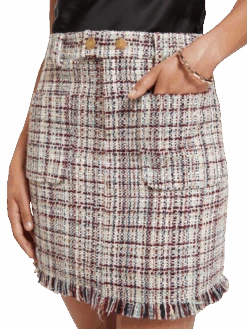 Scotch & Soda Boucle Tweed High Rise Mini Skirt 16 Scotch & Soda Boucle Tweed High Rise Mini Skirt -Scotch & Soda 174758 6841 MDL DTL1 5d593679 eef8 4421 a3c7 aea1675884af