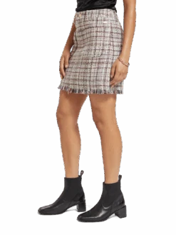 Scotch & Soda Boucle Tweed High Rise Mini Skirt 17 Scotch & Soda Boucle Tweed High Rise Mini Skirt -Scotch & Soda 174758 6841 MDL SDE 6dbad6cc 29ca 4719 a25e fbad104ebaa3