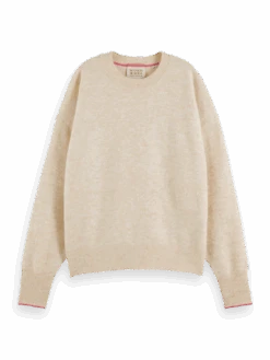 Scotch & Soda Fuzzy Crew Neck Pullover -Scotch & Soda 174787 0610 FNT acbf26bb ea27 4e27 b8d2 0abda16802a0