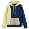Scotch & Soda Unisex - Organic Cotton Colourblock Hoodie 2 Scotch & Soda Unisex - Organic Cotton Colourblock Hoodie -Scotch & Soda 174895 6626 1 22aef180 50e4 4527 9b5b cbc98194b04f