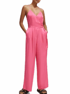 Scotch & Soda V-Neck Racerback Jumpsuit