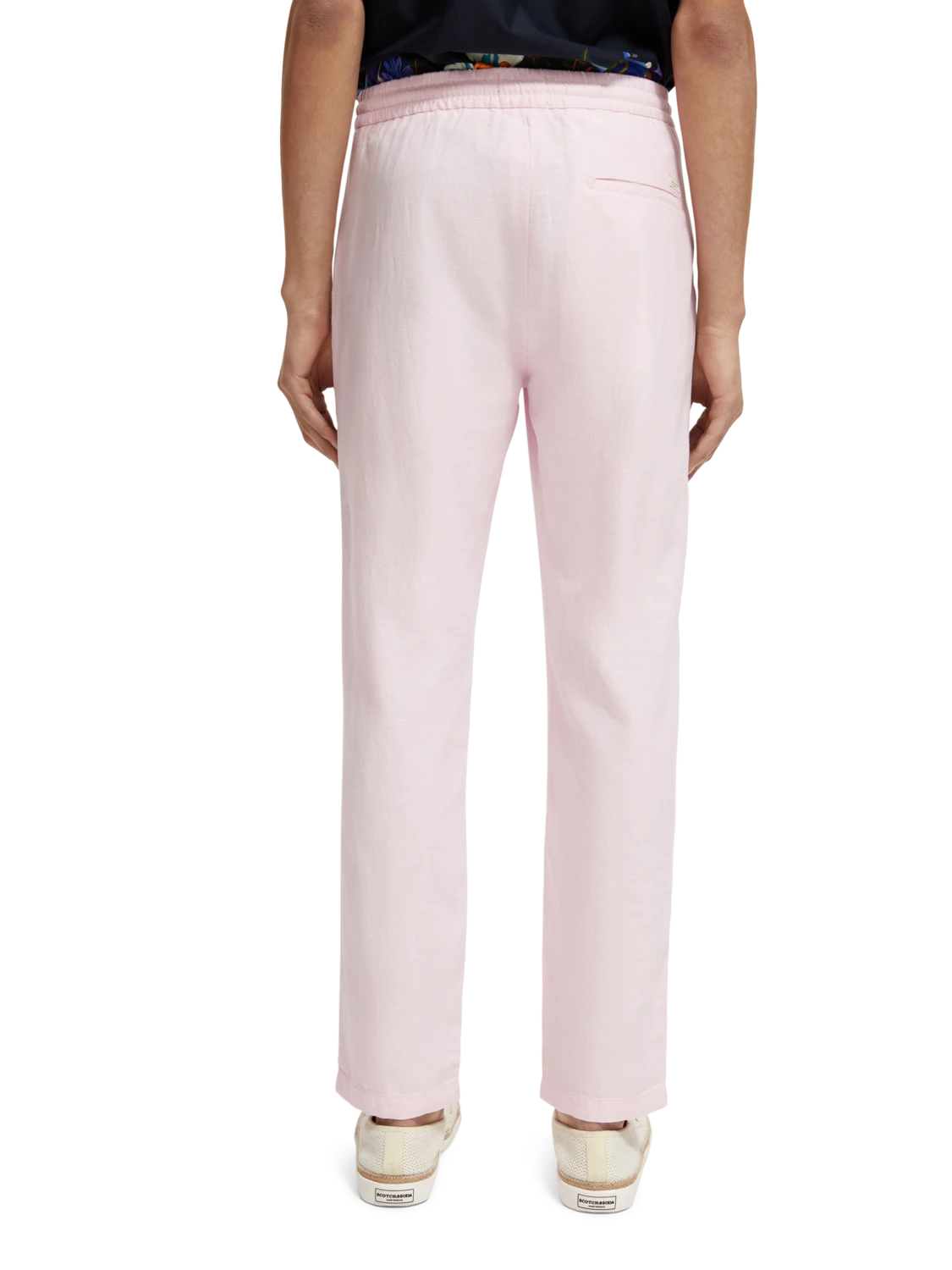 Scotch & Soda Warren Straight Fit Linen-Blended Jogger 5 Scotch & Soda Warren Straight Fit Linen-Blended Jogger - Image 3