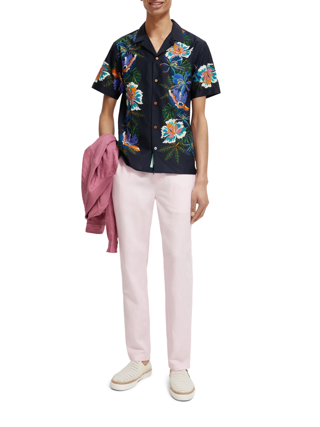 Scotch & Soda Warren Straight Fit Linen-Blended Jogger 4 Scotch & Soda Warren Straight Fit Linen-Blended Jogger - Image 2